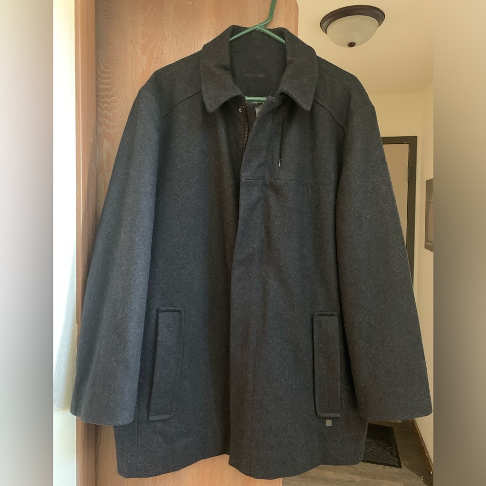 Calvin Klein overcoat/peacoat. Men’s Large